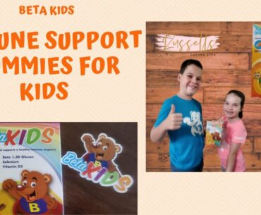 Beta Kids Immune Support Gummies For Kids Review || Homeschool Mom || Immune Support Supplements