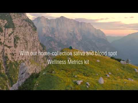 Wellness Metrics At-Home Kit. Testing Adrenals, Thyroid, Hormones, Vit D and Cardiometabolic disease