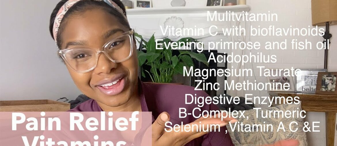 Endometriosis Pain Relief with Vitamins Explained |  Health Supplements for Menstrual Pain Part I