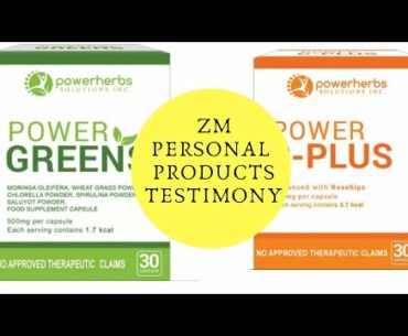 PowerHerbs Solutions Inc. Power Greens and PowerC Plus Products Testimony