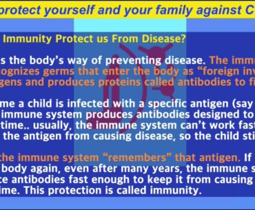 How Does  Immunity Protects Us From Disease? What Is Immunity?