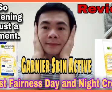 Review | Garnier Skin active fast fairness Day and Night cream vitamin c
