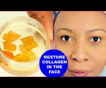 Restore Collagen, Just Apply To  Skin, Reverse Aging, Look 10 Years Younger | FACE OIL