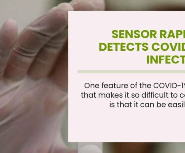 Sensor rapidly detects COVID-19 infection