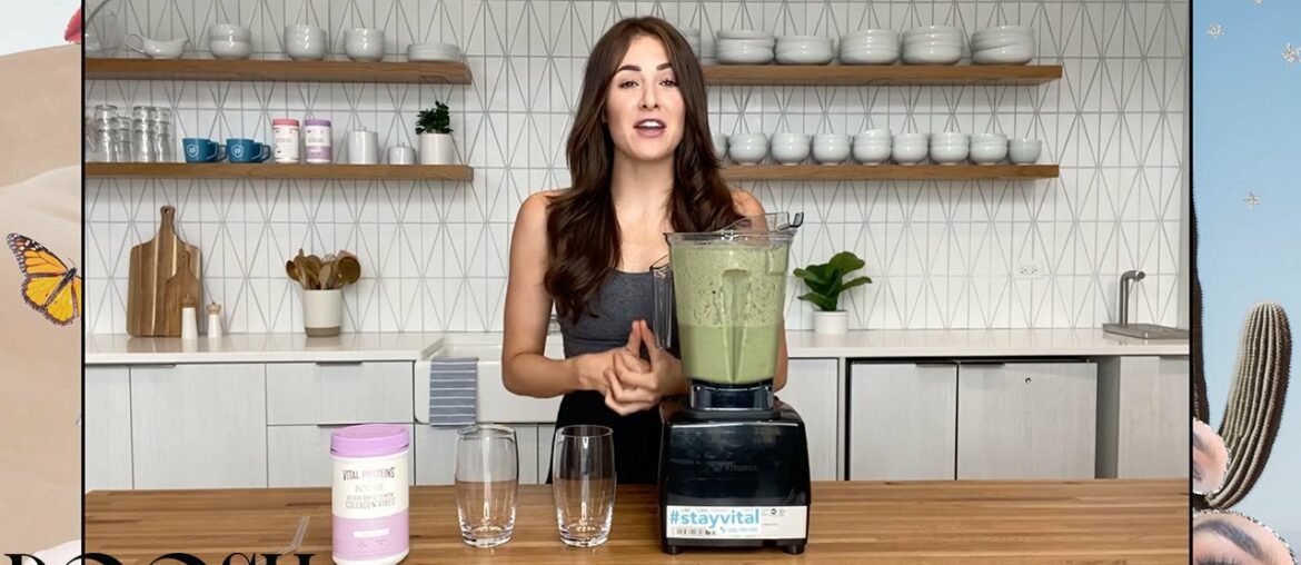 Post-Workout Smoothie Tutorial with Vital Proteins - Poosh Your Wellness Festival | Poosh