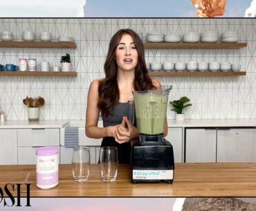 Post-Workout Smoothie Tutorial with Vital Proteins - Poosh Your Wellness Festival | Poosh