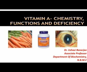 Vitamin A  Chemistry, function and deficiency | www.molmeds.org