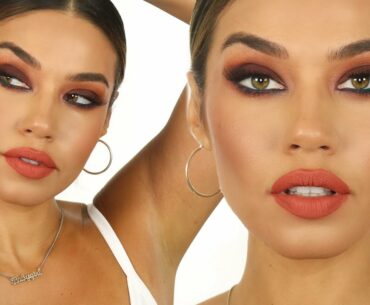 Pumpkin Spice Makeup | Eman