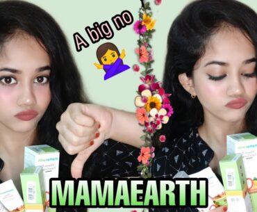 3 Products 5 Minutes| Mamaearth  Products review(vitamin c face cream,ubtan face wash&face mask).