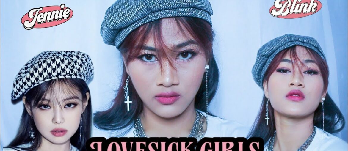 Jennie Blackpink Makeup Inspired On Teaser The Album "LOVESICK GIRLS" || RaMakeup