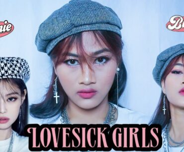 Jennie Blackpink Makeup Inspired On Teaser The Album "LOVESICK GIRLS" || RaMakeup