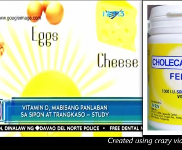 Sipon  Trangkaso at Ibat ibang uri ng sakit na maaaring malunasan ng Vitamin D. Go better with Vit D