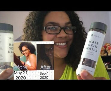 Hair supplement review //IT WORKS HAIR SKIN NAIL 3 MONTHS