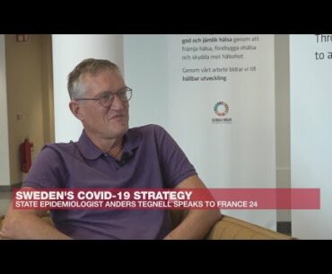 Sweden's chief epidemiologist: 'We are happy with our strategy' on Covid-19