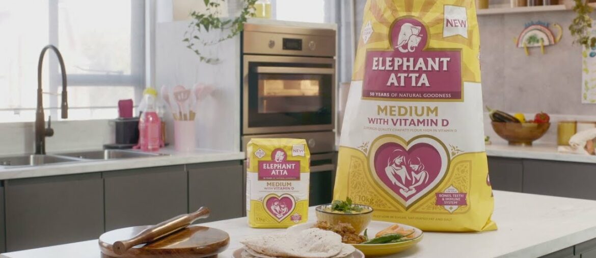 Elephant Atta's NEW Medium with Vitamin D Atta!