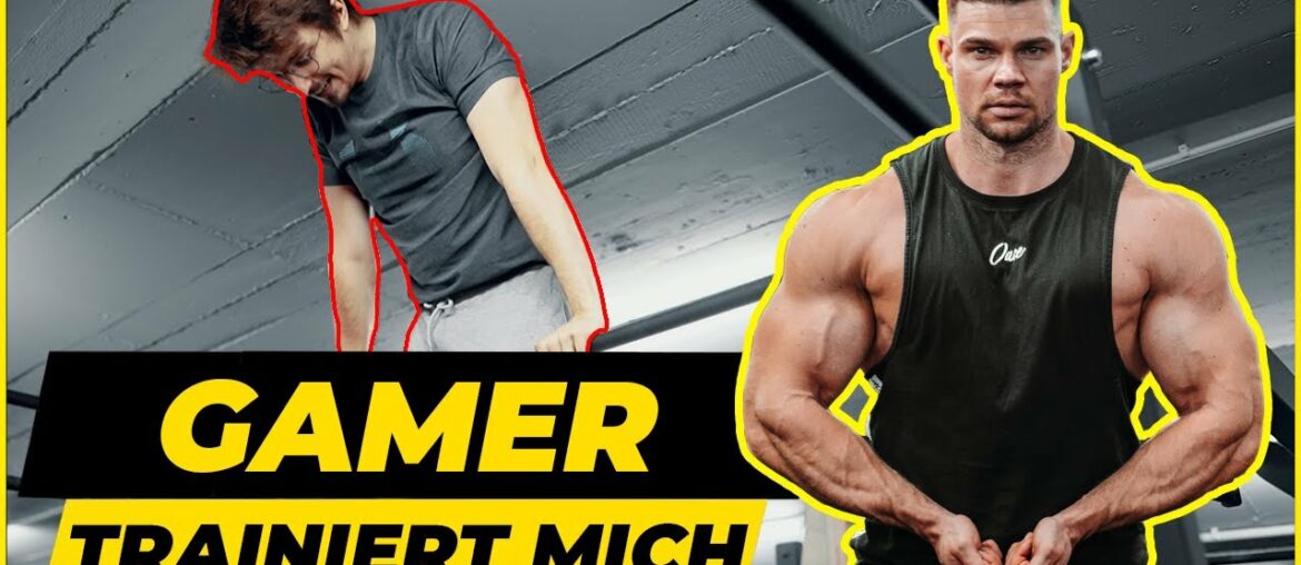 GAMER zeigt mir MUSCLE UP [VLOG]