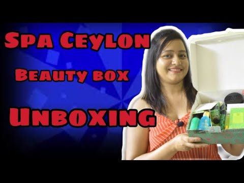 Spa Ceylon September Surprise Wellness & Beauty Box Unboxing