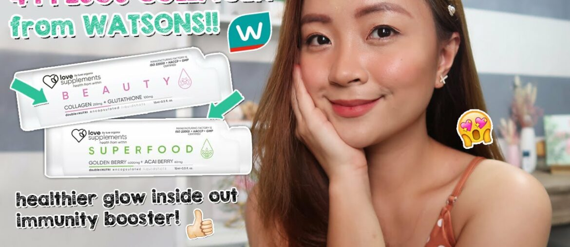 49 PESOS NA COLLAGEN SA WATSONS? LOVE SUPPLEMENTS Beauty and Superfood Review