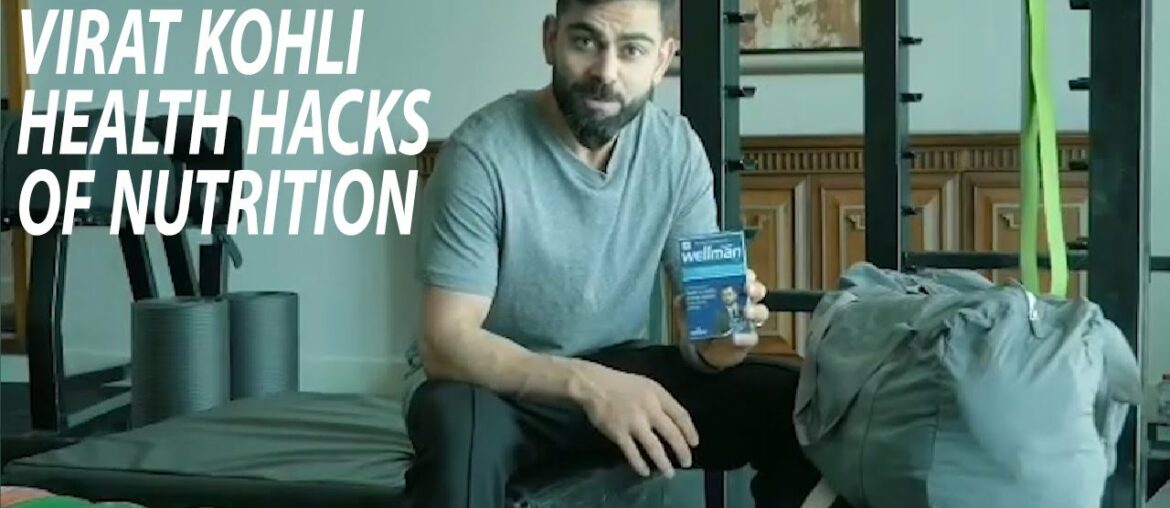 Virat Kohli WELLMAN supplements for nutrition