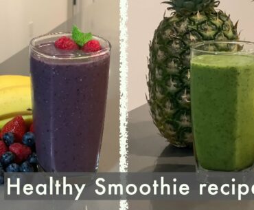 My Healthy smoothies | with nutritional value breakdown