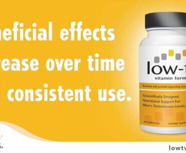 Low-T Vitamin Formula, The "magic pill" for supporting men's testosterone levels.