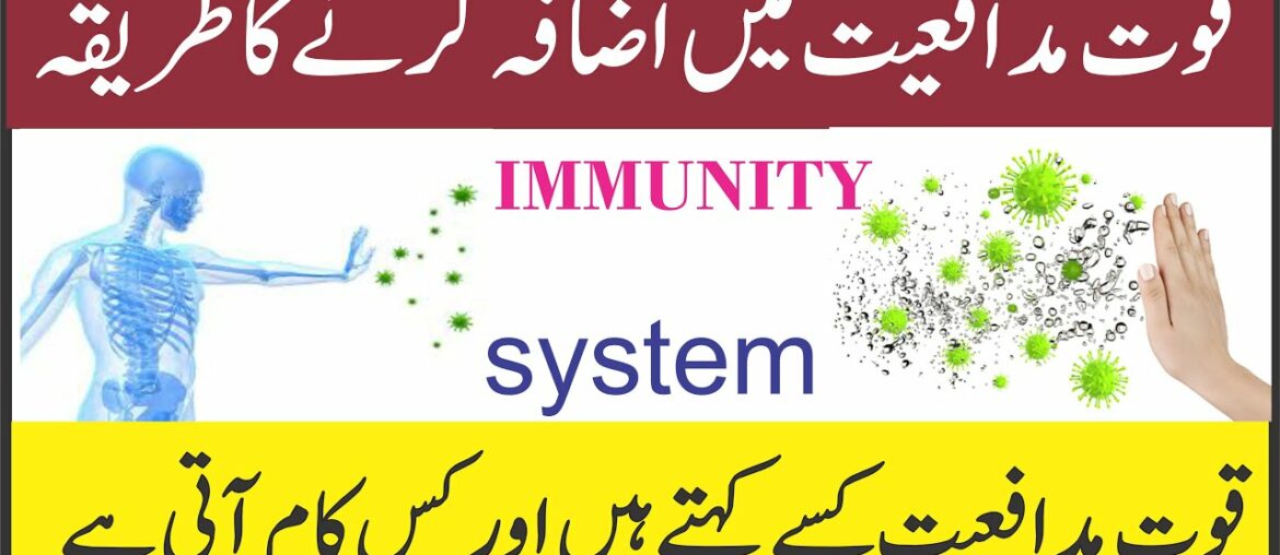 How to Increase Immunity Power || Quwat e Mudafiat Barhane Ka Tarika Dar Ul Hikmat