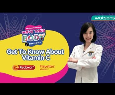 Get To Know About Vitamin C with #GetActiveExpert