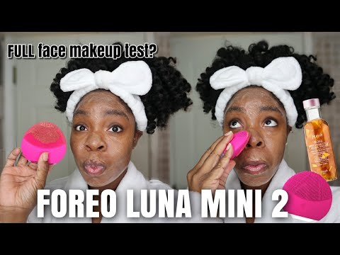 Does the FOREO LUNA MINI 2 on Remove a FULL Face of Makeup? + Review | TAM KAM