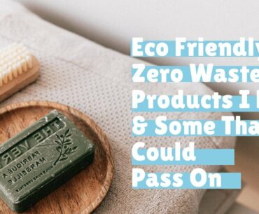 Zero Waste & Eco-Friendly Products I Love & Some That Are....ok I guess