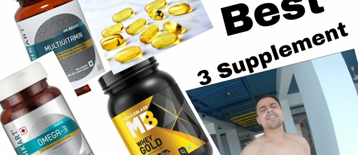 Best 3 Supplement for incrise Muscle Quality!! MB Gold Whey protein ! Multivitamin! Omiga 3!