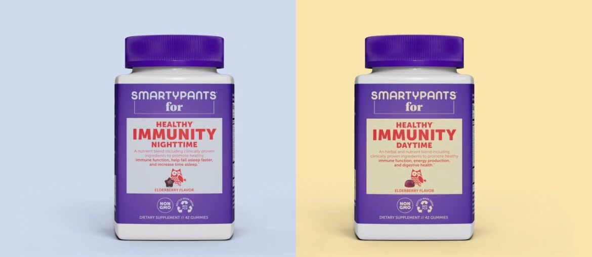 SmartyPants For Healthy Immunity Daytime & Nighttime