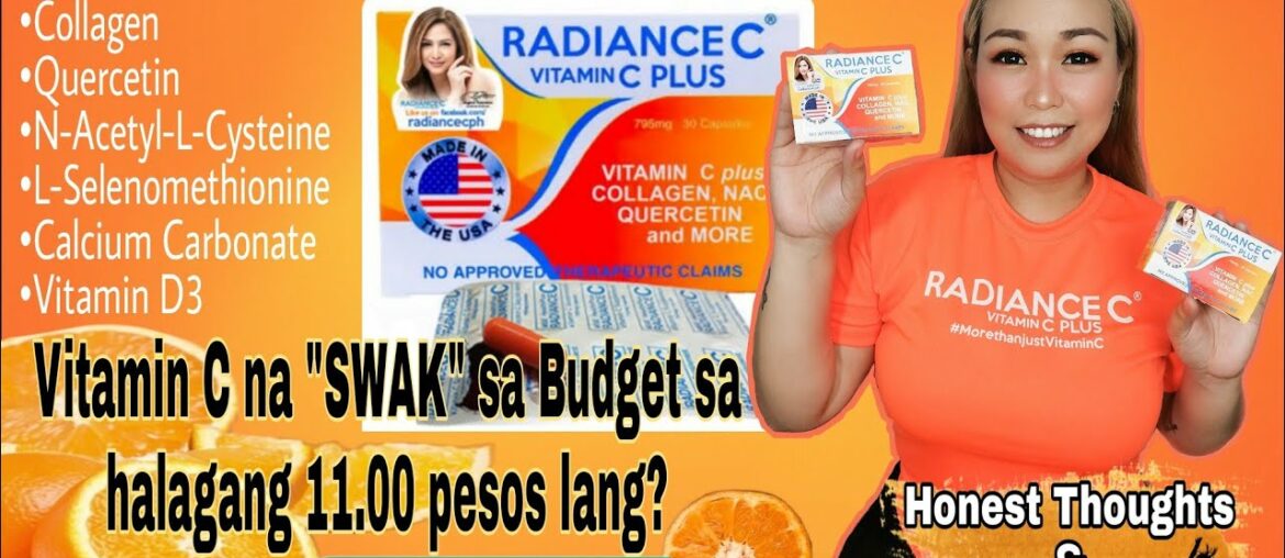 Radiance C Vitamin C Plus (complete vitamins) with Collagen | Product Review + ZUMBA