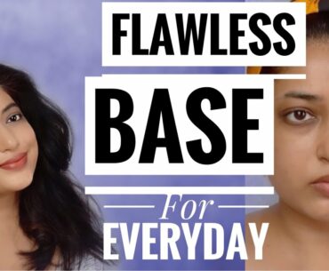 Get perfectly FLAWLESS FOUNDATION BASE for everyday look | oily skin