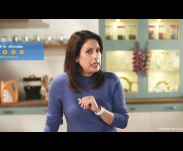 Healthy Cooking Tips by Amrita Raichand for Hudson Canola Oil - Vitamins