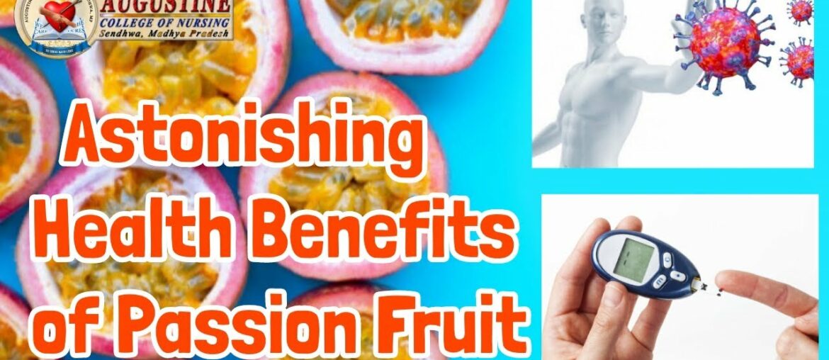 Health Benefits of Passion fruit // prevent heart attack