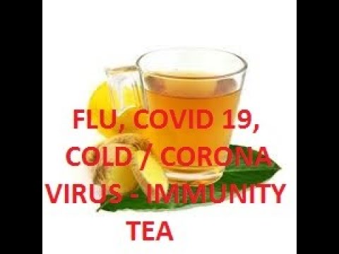 5 Immunity Boosting | Healing Foods For Cold & Flu Virus - Tea