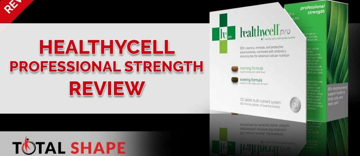 Healthycell - Professional Strength AM/PM Vitamins (Honest Review) | Total Shape