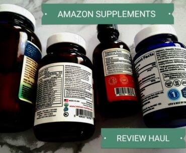 Amazon Supplements Review Probiotics, Digestive Enzymes, Vitamin B12, Etc. #Amazonhaul #health #ASMR