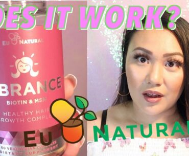Eu Natural "Vibrance" Hair Growth Vitamins Supplement | My First Impression Review