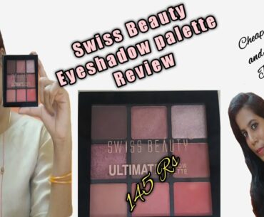 Swiss Beauty Eyeshadow Palette Review and demo in Tamil | Cheap & best Eyeshadow Palette