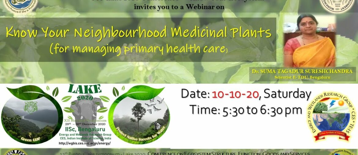 Know your Neighbourhood Medicinal Plants for managing primary health care|EWRG_Environment; #COVID19