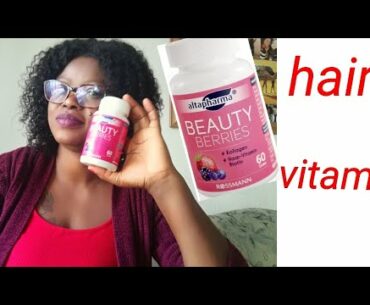 GROW YOUR HAIR FAST WITH / BEAUTY BERRIES  VITAMIN