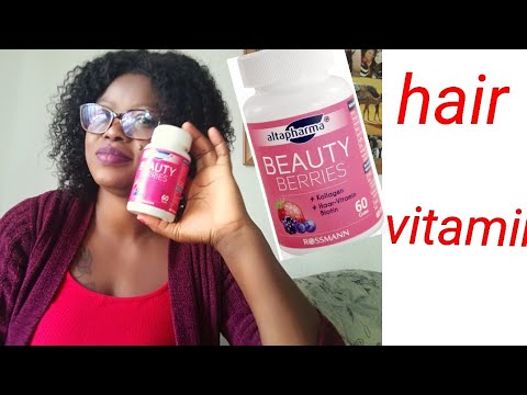 GROW YOUR HAIR FAST WITH / BEAUTY BERRIES  VITAMIN