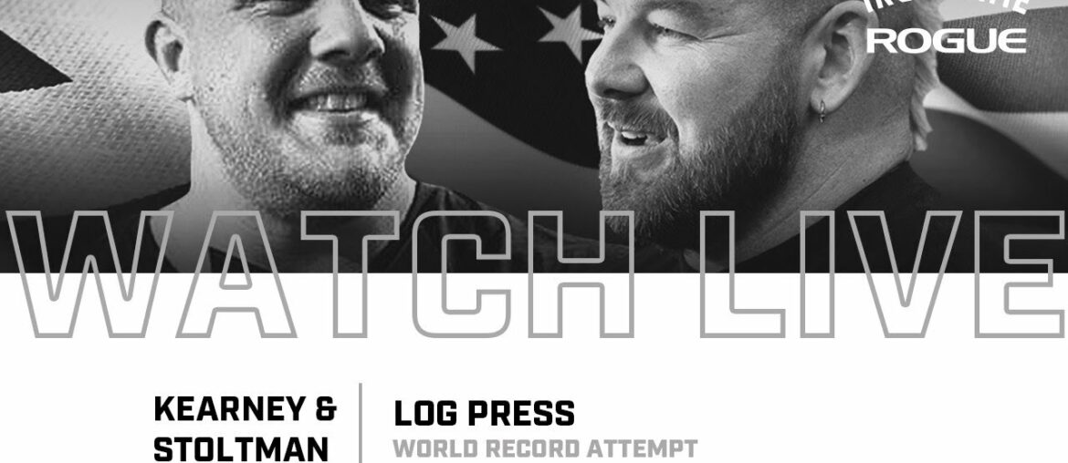 Full Live Stream | Kearney vs. Stoltman Log Press Record Attempt