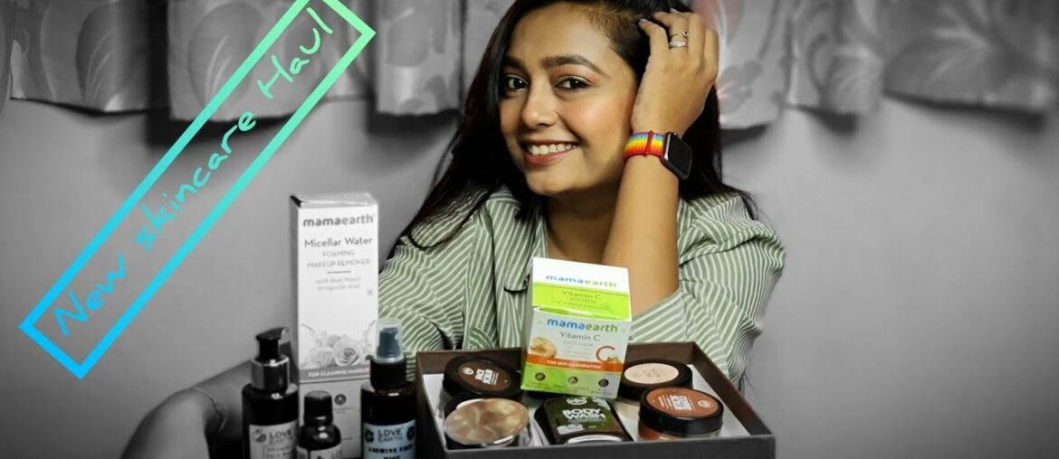 New AffOrdable SKINCARE HAUL  & First Impression| Mamaearth | Beauty Co.| Love Earth| Jahnavi Shukla