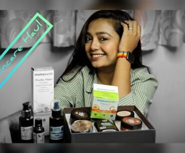 New AffOrdable SKINCARE HAUL  & First Impression| Mamaearth | Beauty Co.| Love Earth| Jahnavi Shukla