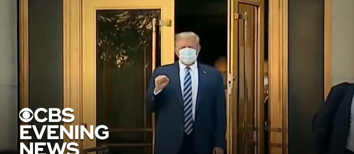 Trump says he's "immune" to coronavirus