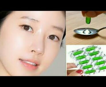 Vitamin E Capsule Treatment For Spotless Glowing Younger Whiten Face..Vitamin E Oil Uses.#VitaminE.