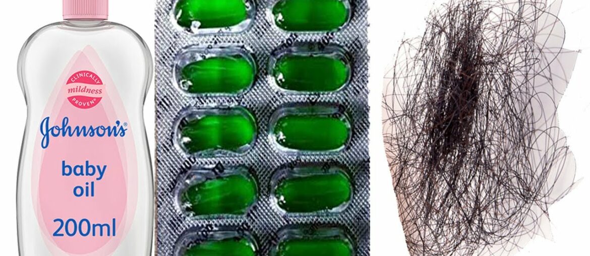 Johnson Oil Vitamin E Capsules for Hair- DIY Hair Care Life Hacks - Best Home Remedies For Hair Fall