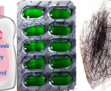 Johnson Oil Vitamin E Capsules for Hair- DIY Hair Care Life Hacks - Best Home Remedies For Hair Fall